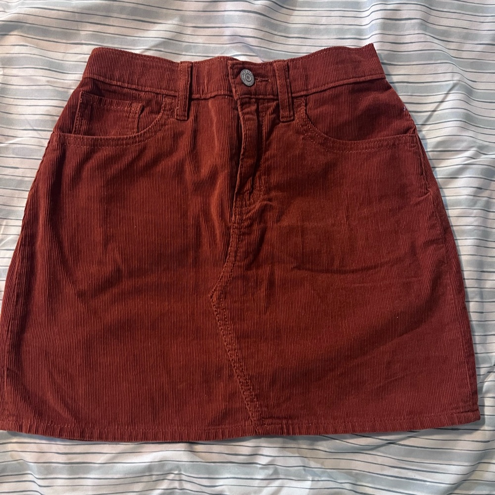 Old Navy Kids Corduroy Skirt in Rust